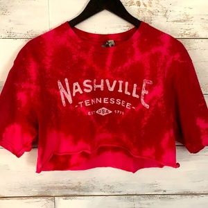 Nashville crop tee